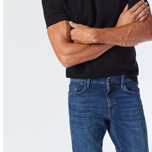 Mavi Straight Blue Jeans Modern Fit